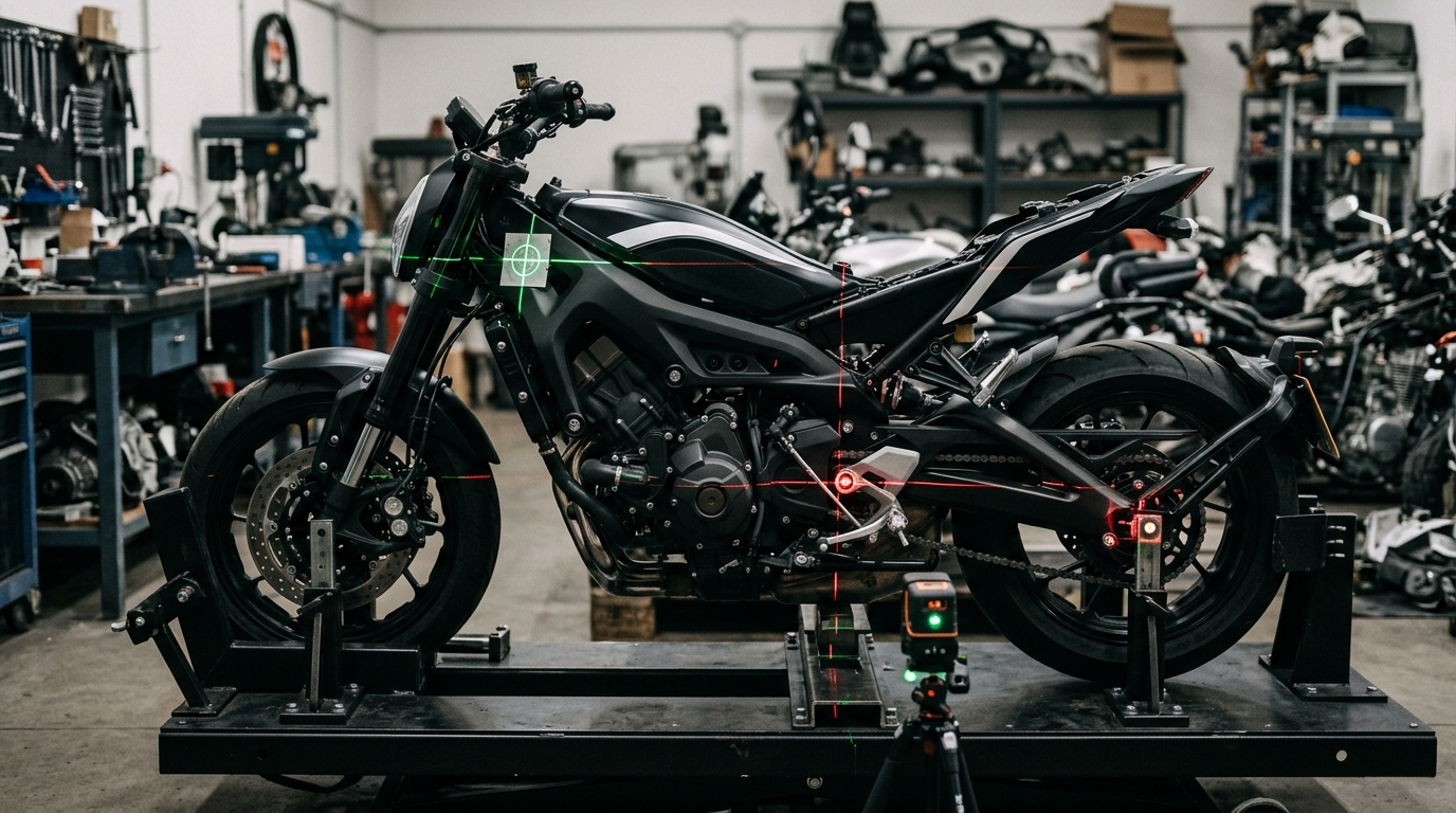 Motorrad-Gutachten: das Kfz-Erfassungsprofil am Zweirad
